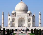 Az indiai Tádzs Mahal 
