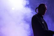 Az észt Tommy Cash (Tomas Tammemets) rapper ad koncertet (Mónus Márton fotója