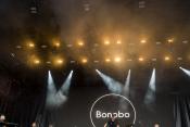 A brit Bonobo (Simon Green) zenész, dj-producer (k) koncertje (Sóki Tamás fotója)
